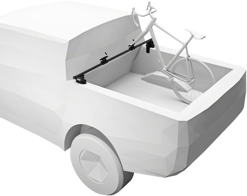 Load image into Gallery viewer, Thule Bed Rider Pro Fork Mount Truck Bed Rack - Compact
