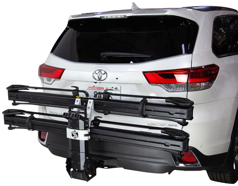Load image into Gallery viewer, Saris MHS 1-Bike Hitch Rack Universal Base - 1-1/4&quot; and 2&quot; Receiver Up to 2 Bike
