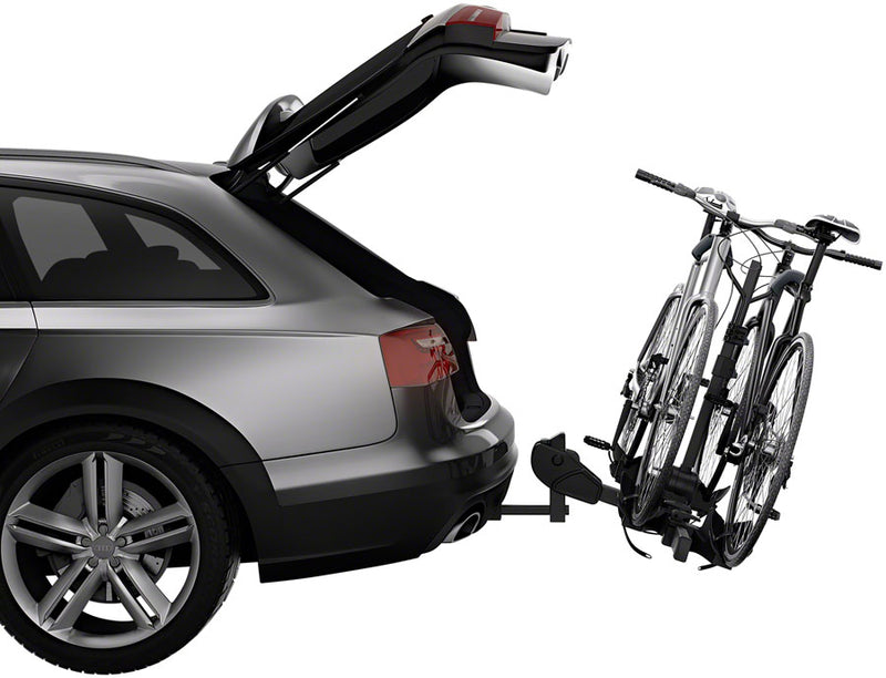 Load image into Gallery viewer, Thule DoubleTrack Pro XT Hitch Bike Rack - 1.25&quot;/2&quot; Receiver, 2-Bike, Black
