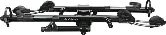 Kuat NV 2.0 Hitch Bike Rack - 2-Bike, 1-1/4" Receiver - Black Metallic/Gray Anodize