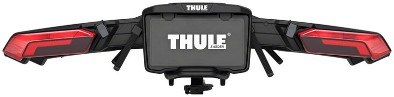 Load image into Gallery viewer, Thule Epos Platform Hitch Bike Rack With Lamp Kit - 2-Bike, 1-1/4&quot;, 2&quot; Receiver, Black
