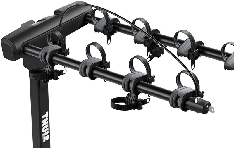 Load image into Gallery viewer, Thule Range Hitch Rack - 4-Bike, 2&quot; Receiver, Black

