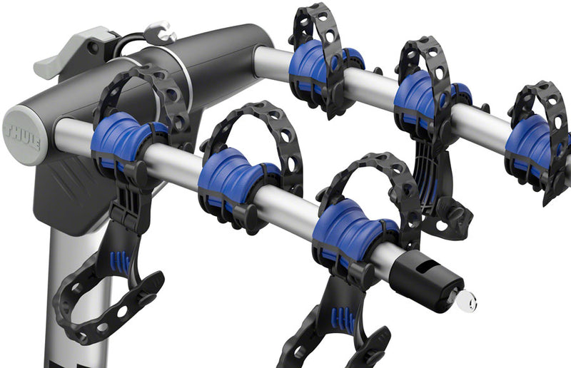 Load image into Gallery viewer, Thule Helium Pro - 3-Bike, 1-1/4", 2" Receiver, Silver
