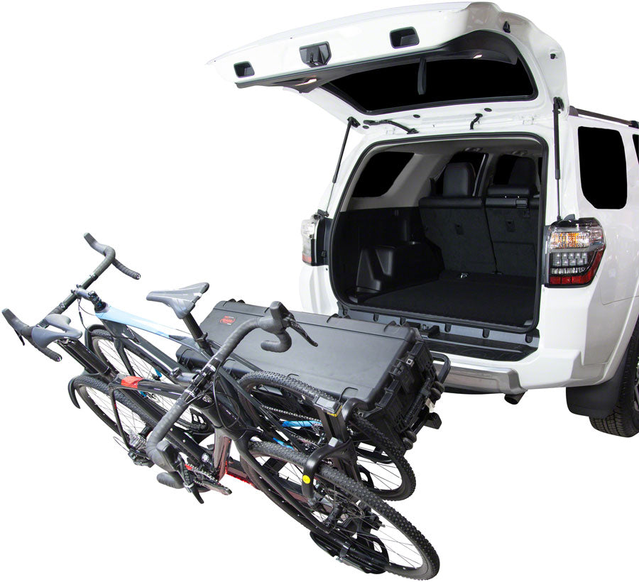Saris SuperClamp Cargo Bike Rack - 2-Bike, 2" Receiver, Black