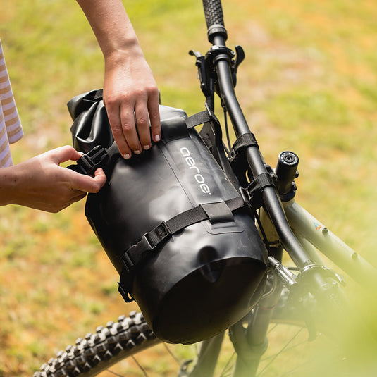 Aeroe Heavy Duty Dry Bag, 12 Liter, Black