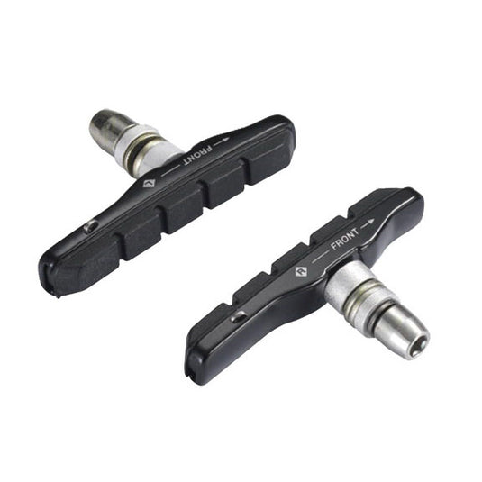 Alligator VB-600 Black Cartridge Brake Pads for Linear Brakes Durable Forged Aluminum Holder, Threaded Post, Pack of 2