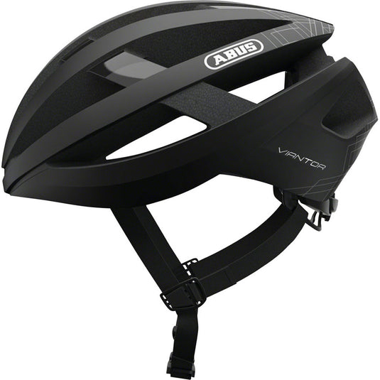 Abus-Viantor-Helmet-Small-(51-55cm)-Half-Face--Adjustable-Fitting--Semi-Enclosing-Plastic-Ring--Ponytail-Compatible--Acticage-Black_HE5067