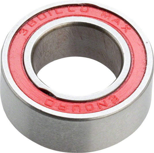 Enduro Max 3801 Double Row Angular Contact Sealed Cartridge Bearings High Load Capacity, Steel, Suspension Pivot Support