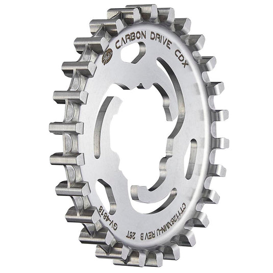 Gates Carbon Drive Belt Drive CDX Rear Cog, SureFit 3-Lobe Unified, 26t