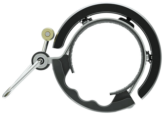 Knog Oi Luxe Bell, Large, Matte Black, Each