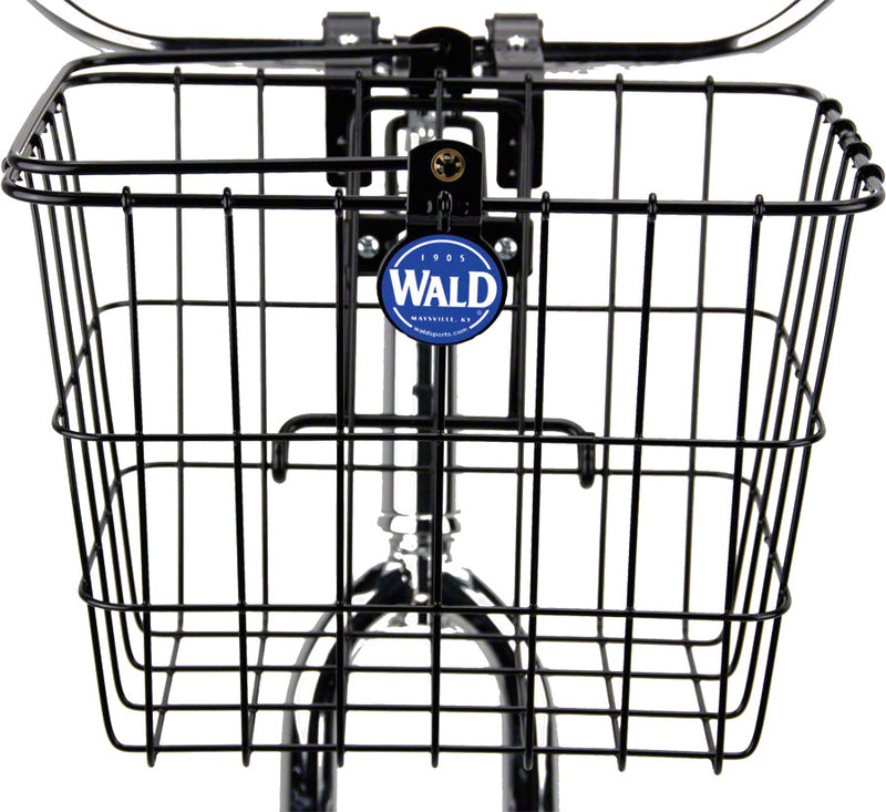 Load image into Gallery viewer, Wald-Quick-Release-Front-Mount-Basket-Black-Steel_BG0024
