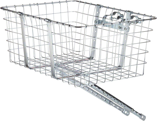 giant bicycle basket Heavy Duty Steel Front Delivery Basket for Cargo & Messengers – 365 Cycles