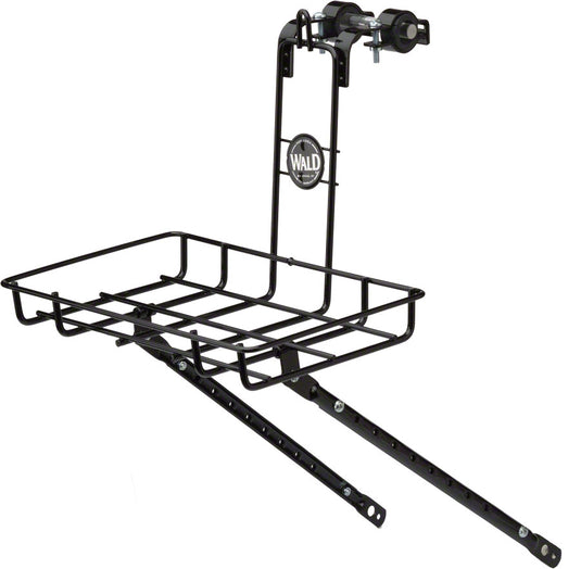 Wald 3339 Multi-fit Rack and Basket Combo: Gloss Black