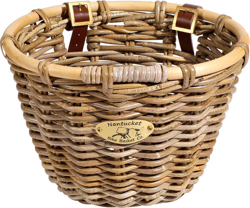 Nantucket-Bike-Basket-Tuckernuck-Classic-Basket-Brown-Rattan-Wicker-BG0075-Bicycle-Baskets