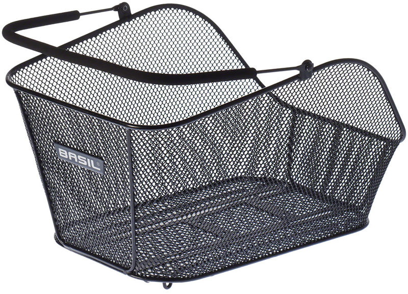 Load image into Gallery viewer, Basil-Icon-Basket-Basket-Black-Steel-BSKT0476-Bicycle-Baskets
