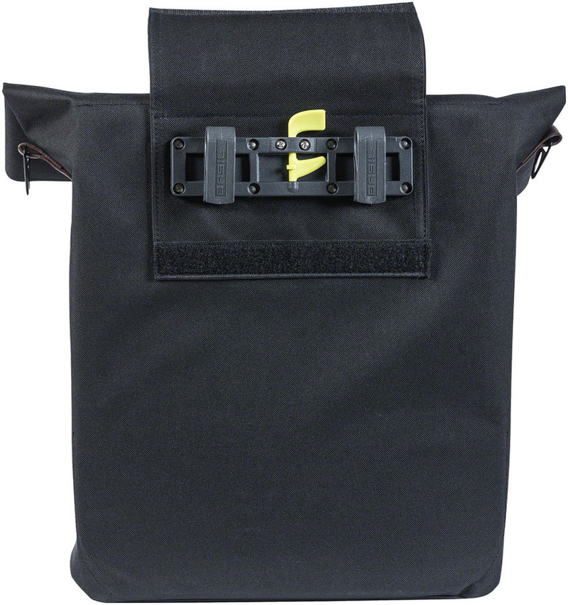 Load image into Gallery viewer, Pack of 2 Basil City Shopper Pannier - 14-16L, Black
