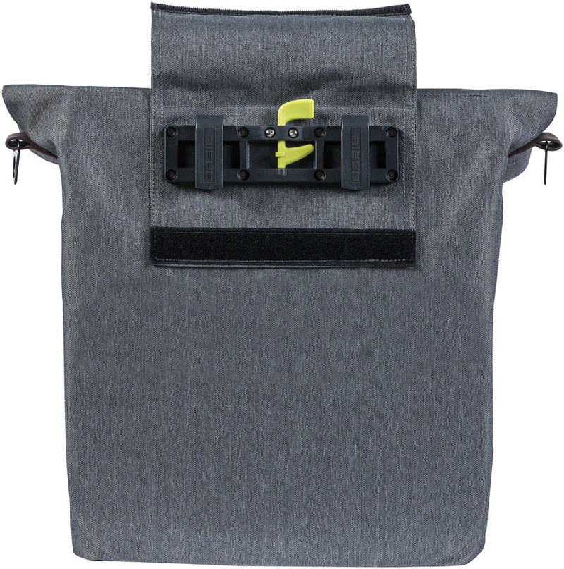 Load image into Gallery viewer, Pack of 2 Basil City Shopper Pannier - 14-16L, Gray
