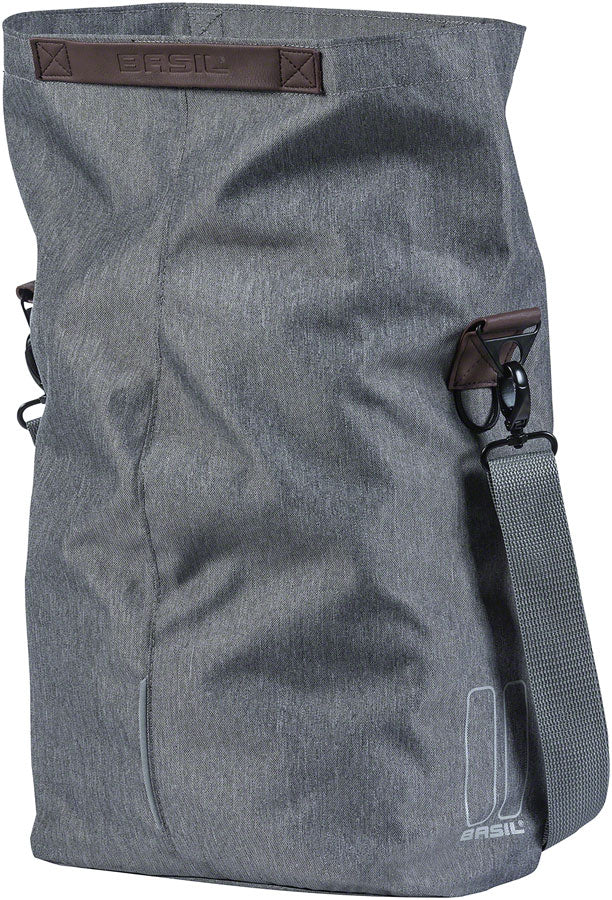 Load image into Gallery viewer, Basil City Shopper Pannier - 14-16L, Gray
