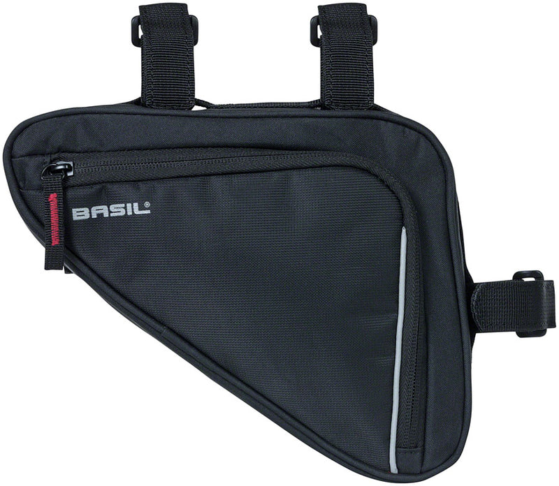 Load image into Gallery viewer, Basil Sport Design Triangle Frame Bag - 1.7L, Strap Mount, Black
