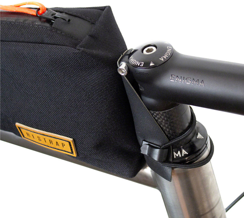 Load image into Gallery viewer, Restrap Strap-On Top Tube Bag - Black
