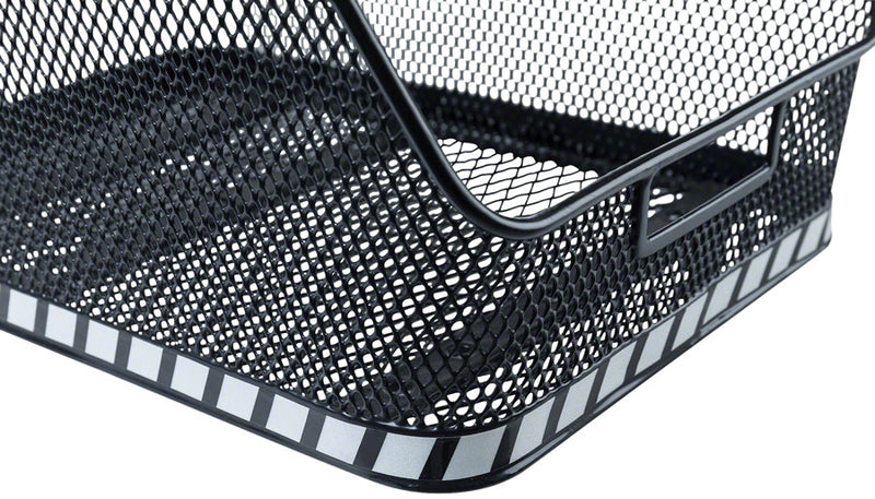 Load image into Gallery viewer, Basil Class Rear Basket - Black Made From Hard-Wearing Steel
