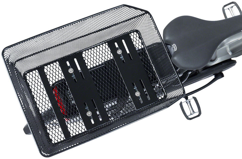 Load image into Gallery viewer, Basil Cento WSL Rear Basket - Black Purchase Mounting Plates Separately
