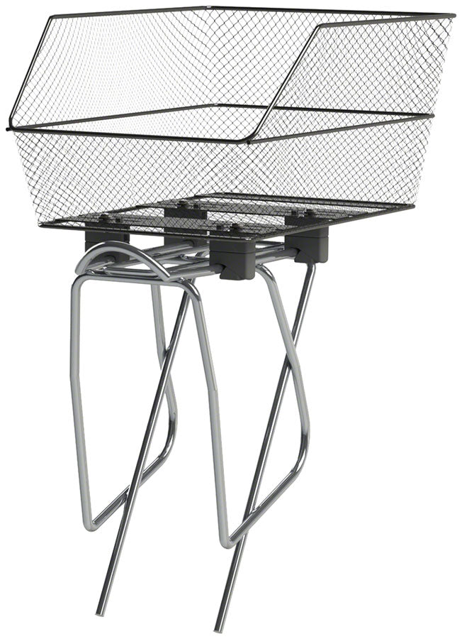 Load image into Gallery viewer, Basil Cento WSL Rear Basket - Black Purchase Mounting Plates Separately
