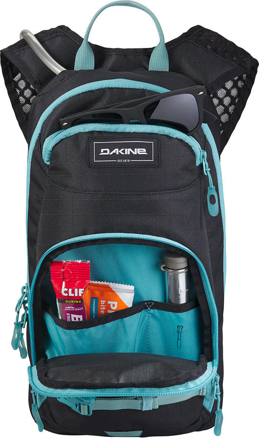 Load image into Gallery viewer, Dakine Session Hydration Pack - 8L, Black/Moss, Women&#39;s

