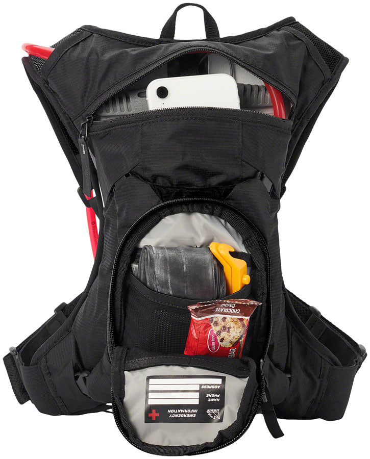 Load image into Gallery viewer, USWE MTB Hydro 3 Hydration Pack - Carbon Black
