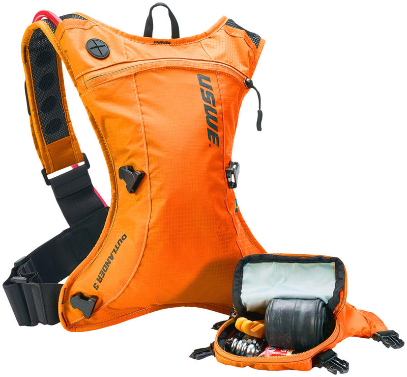 Load image into Gallery viewer, USWE Outlander 3 Hydration Pack - Factory Orange
