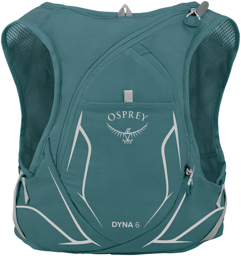 Load image into Gallery viewer, Osprey Dyna 6 Women&#39;s Hydration Vest - Blue/Silver, Medium
