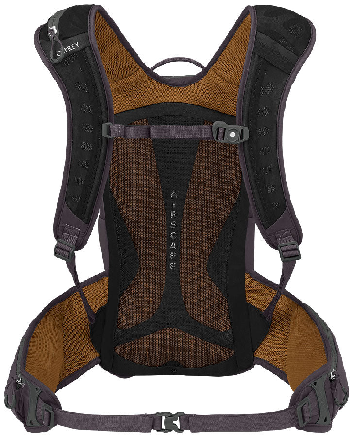 Load image into Gallery viewer, Osprey Raptor 14 Hydration Backpack - Extended Fit, Space Travel / Toffee Orange
