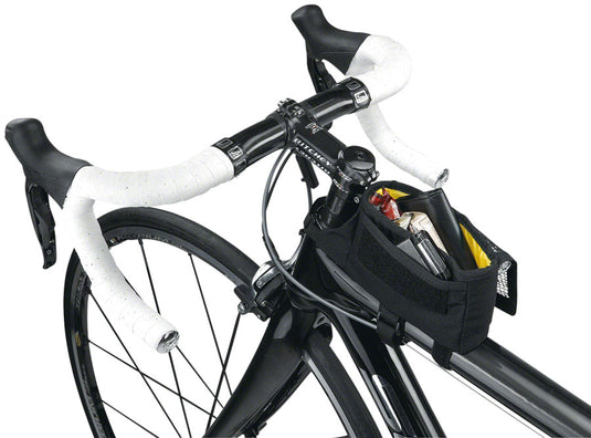Topeak TriBag Black 7.1x4x1.6in Velcro Straps Quick & Easy Access To Any Gear
