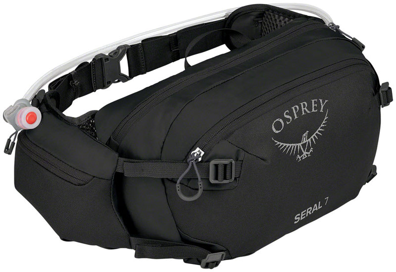 Load image into Gallery viewer, Osprey Seral 7 Lumbar Pack - One Size, Black
