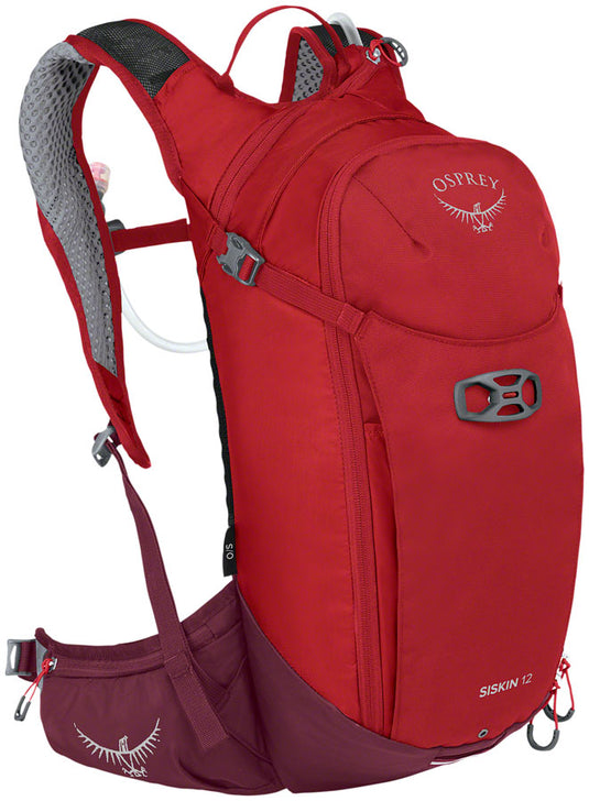Osprey Siskin 12 Men's Hydration Pack - One Size, Ultimate Red