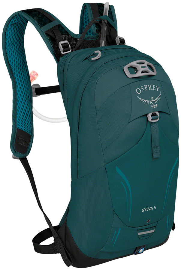 Load image into Gallery viewer, Osprey Sylva 5 Women&#39;s Hydration Pack - One Size, Baikal Green
