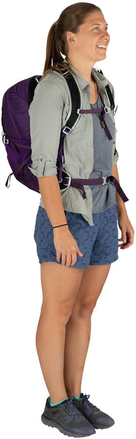 Load image into Gallery viewer, Osprey Tempest 20 Women&#39;s Backpack - X-Small/Small, Violac Purple

