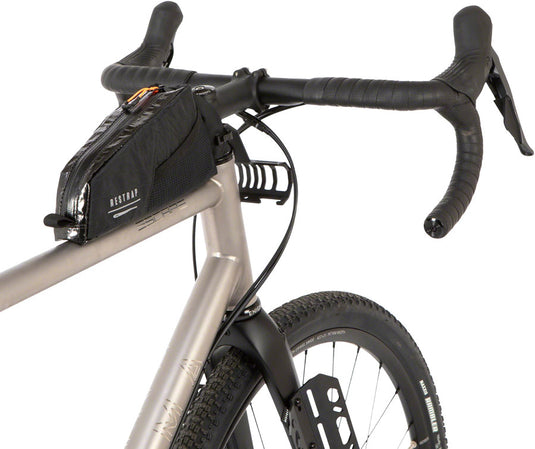 Restrap Race Top Tube Bag, Short, Bolt On, Black NLA