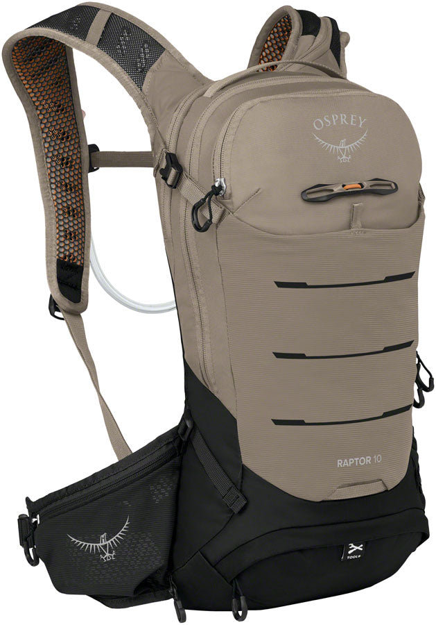 Load image into Gallery viewer, Osprey Raptor 10 Hydration Pack - Pediment Gray
