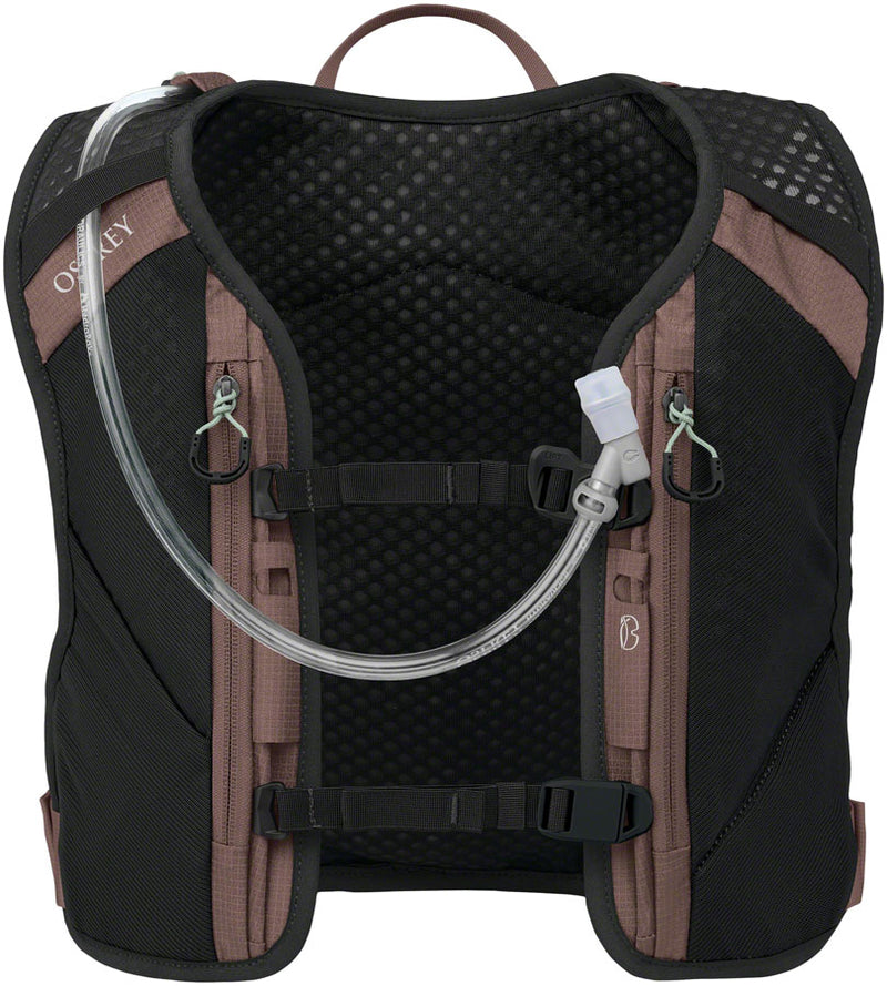 Load image into Gallery viewer, Osprey Escapist Velocity 3 Hydration Pack - Magma Brown/Elderberry Purple, Large/X-Large
