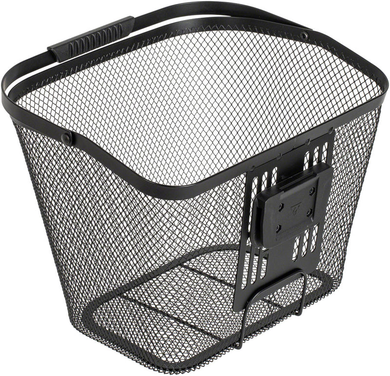 Load image into Gallery viewer, Topeak-Urban-Front-Basket-Basket-Black-Metal-BSKT0716-Bicycle-Baskets
