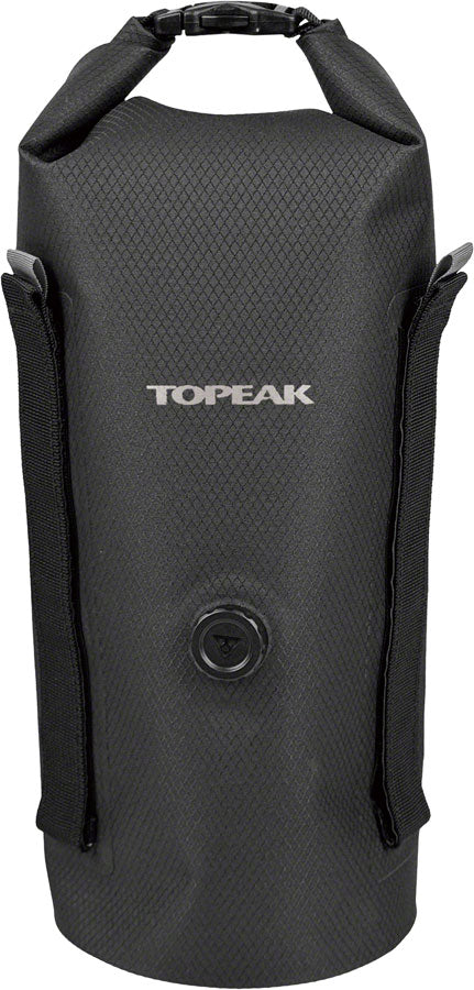 Topeak Fork DryBag 4L Frame Pack Bundle Waterproof TPU Material, Roll-Top Design, Versatile Mounts