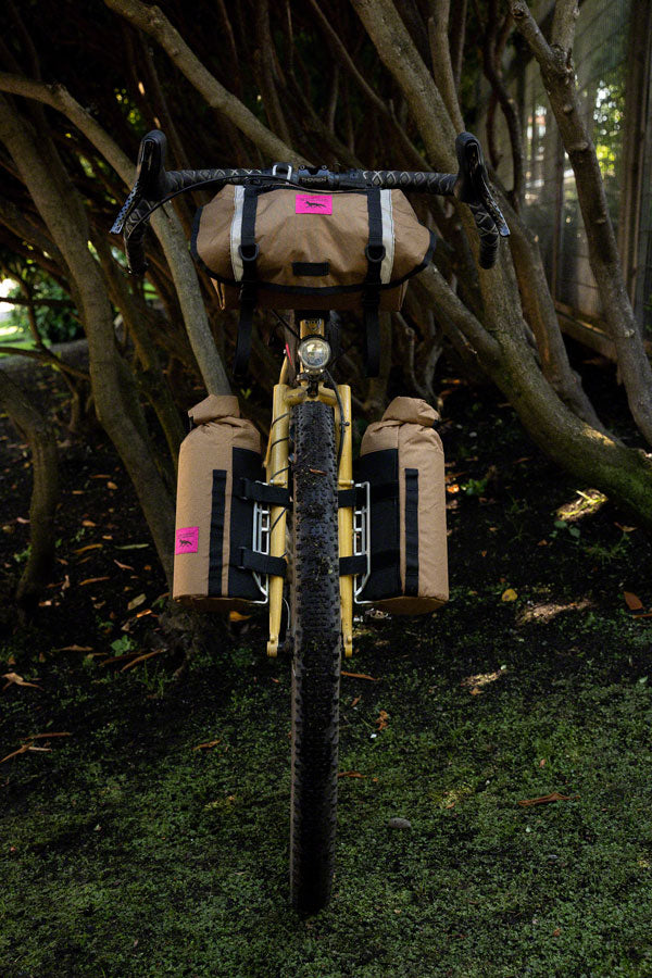Swift Gemini Cargo Pack Coyote - Rugged 3L Bike Fork Mount Storage