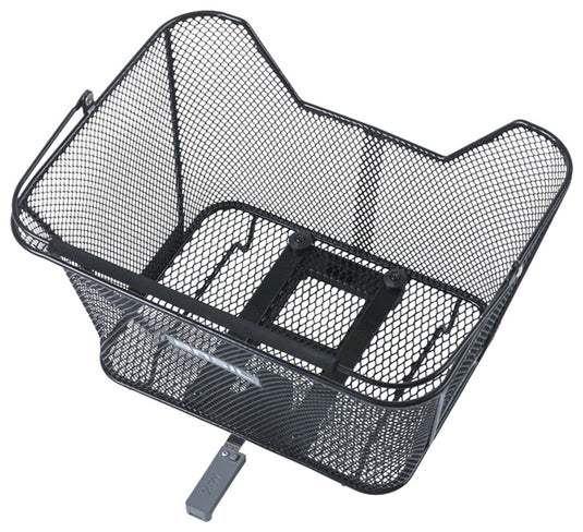 Basil Lesto MIK Rear Basket - Black