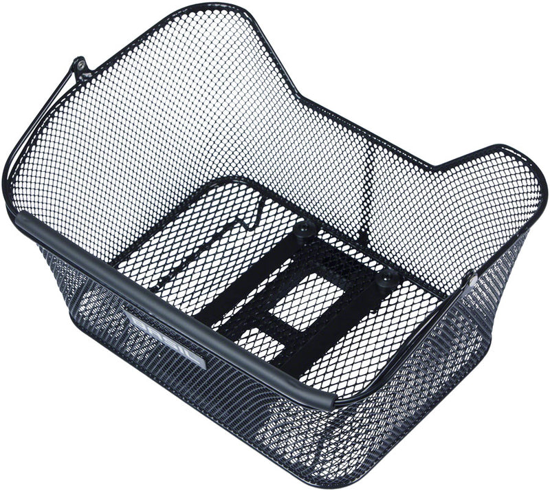 Load image into Gallery viewer, Basil Base M MIK Rear Basket - Black
