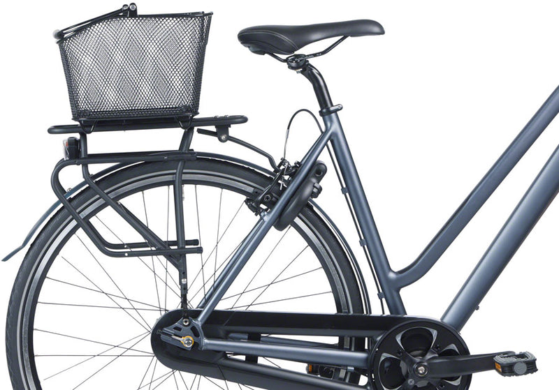 Load image into Gallery viewer, Basil Base M MIK Rear Basket - Black

