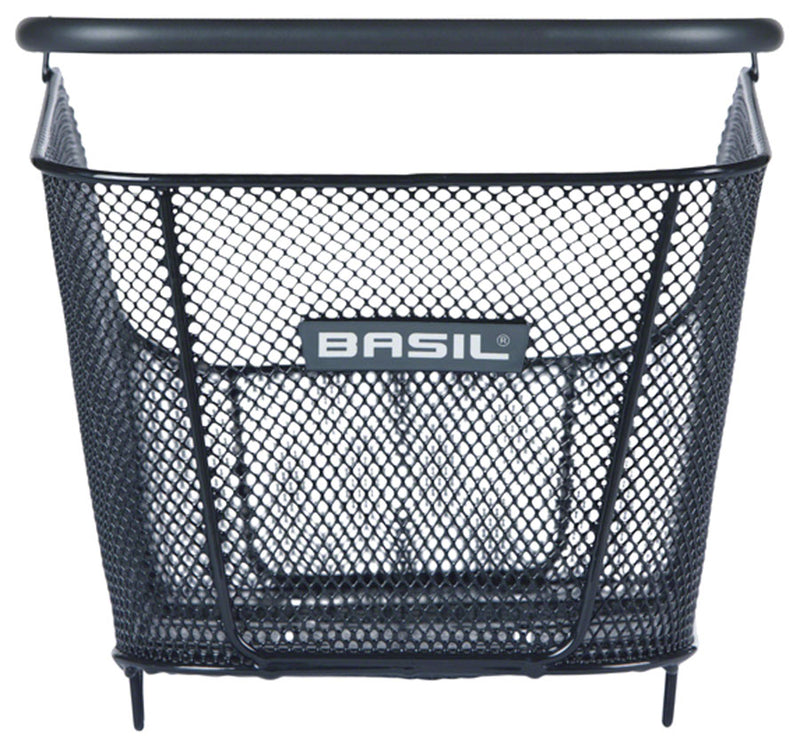 Load image into Gallery viewer, Basil Icon M MIK Rear Basket - Black
