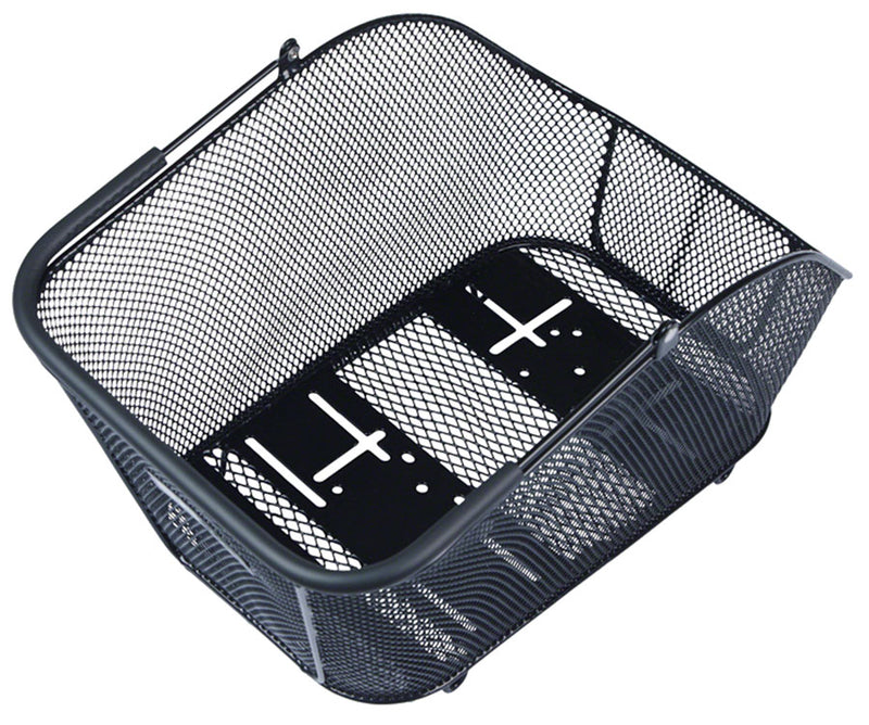 Load image into Gallery viewer, Basil Icon M NX System Rear Basket - Black
