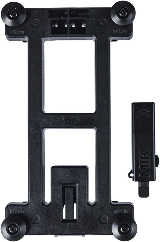 Basil MIK Adapter plate 2.0 -Lockable, Black