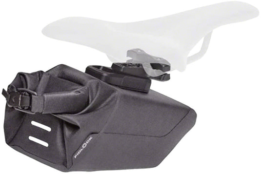 Fidlock Pinclip Saddle Bag and Base - Medium, Black